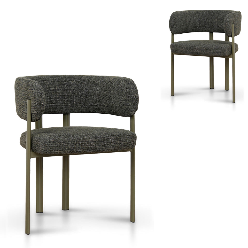 Green Dining Chair | Kaitoke Green (Set Of 2) | Myka Home