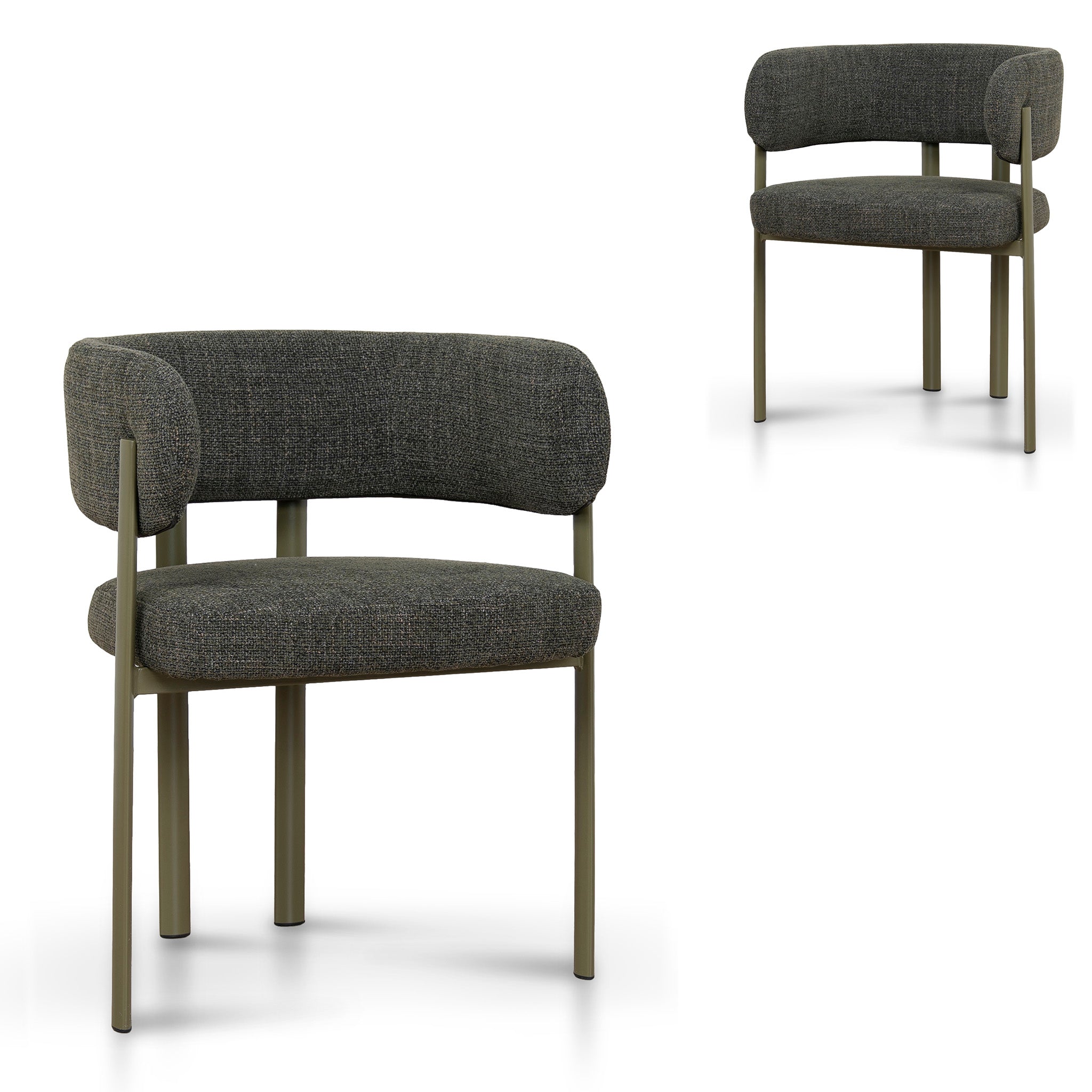 Green Dining Chair | Kaitoke Green (Set Of 2) | Myka Home