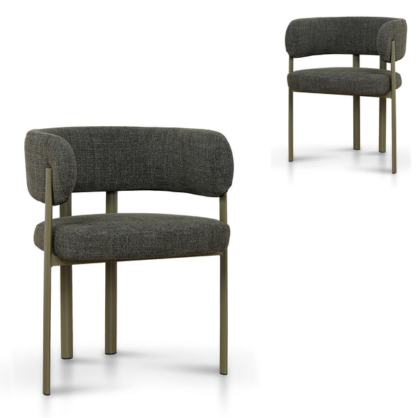 Green Dining Chair | Kaitoke Green (Set Of 2) | Myka Home