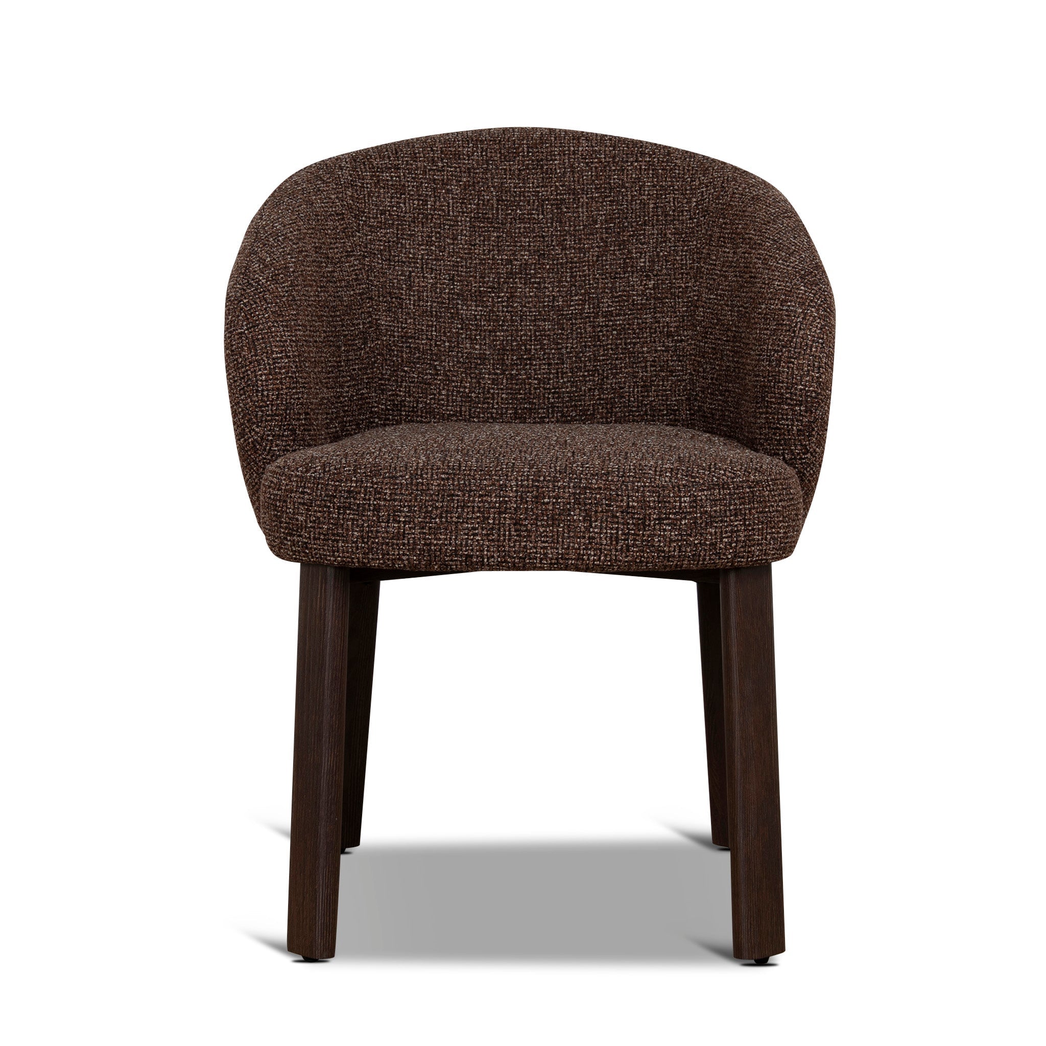 Walnut Dining Chair | Verona Cinnamon Weave (Set Of 2) | Myka Home