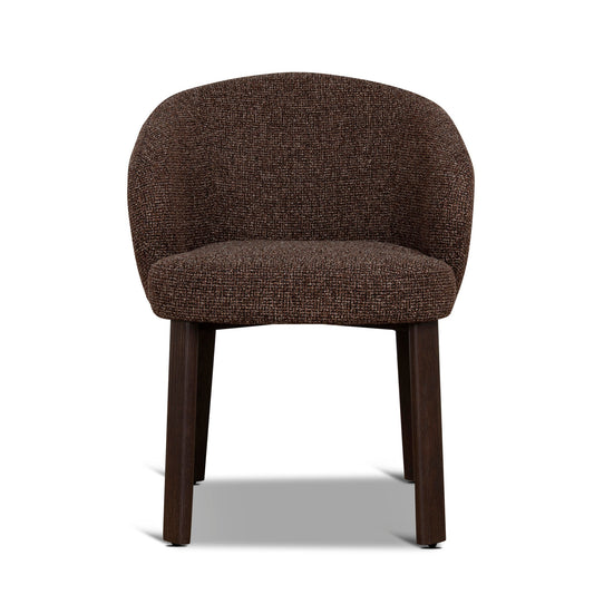 Walnut Dining Chair | Verona Cinnamon Weave (Set Of 2) | Myka Home