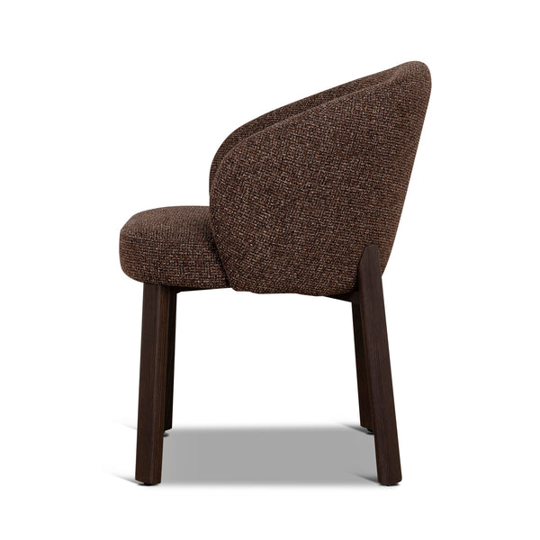 Walnut Dining Chair | Verona Cinnamon Weave (Set Of 2) | Myka Home