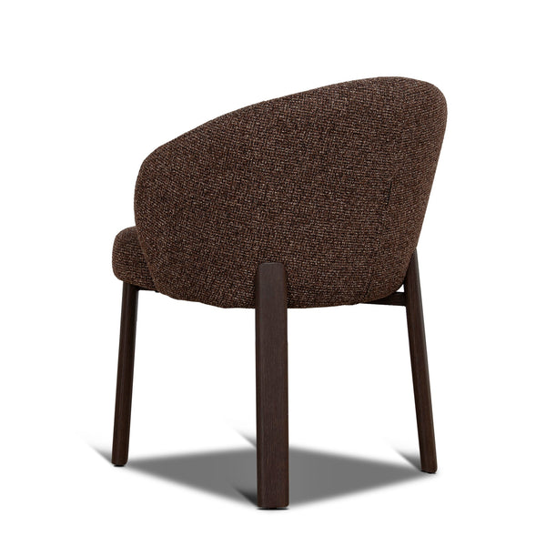 Walnut Dining Chair | Verona Cinnamon Weave (Set Of 2) | Myka Home