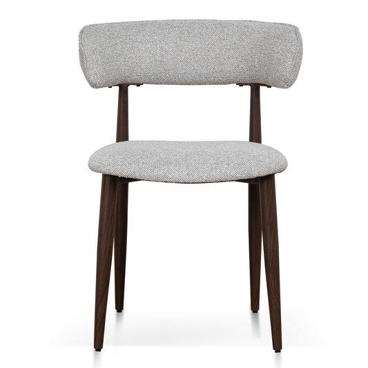 Walnut Dining Chair | Clay Beige (Set Of 2) | Myka Home