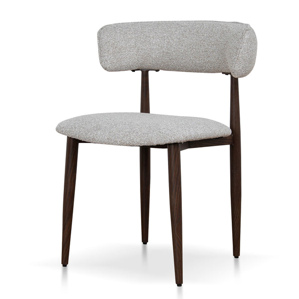 Walnut Dining Chair | Clay Beige (Set Of 2) | Myka Home