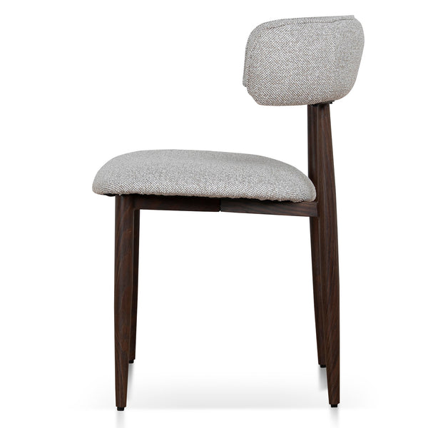 Walnut Dining Chair | Clay Beige (Set Of 2) | Myka Home