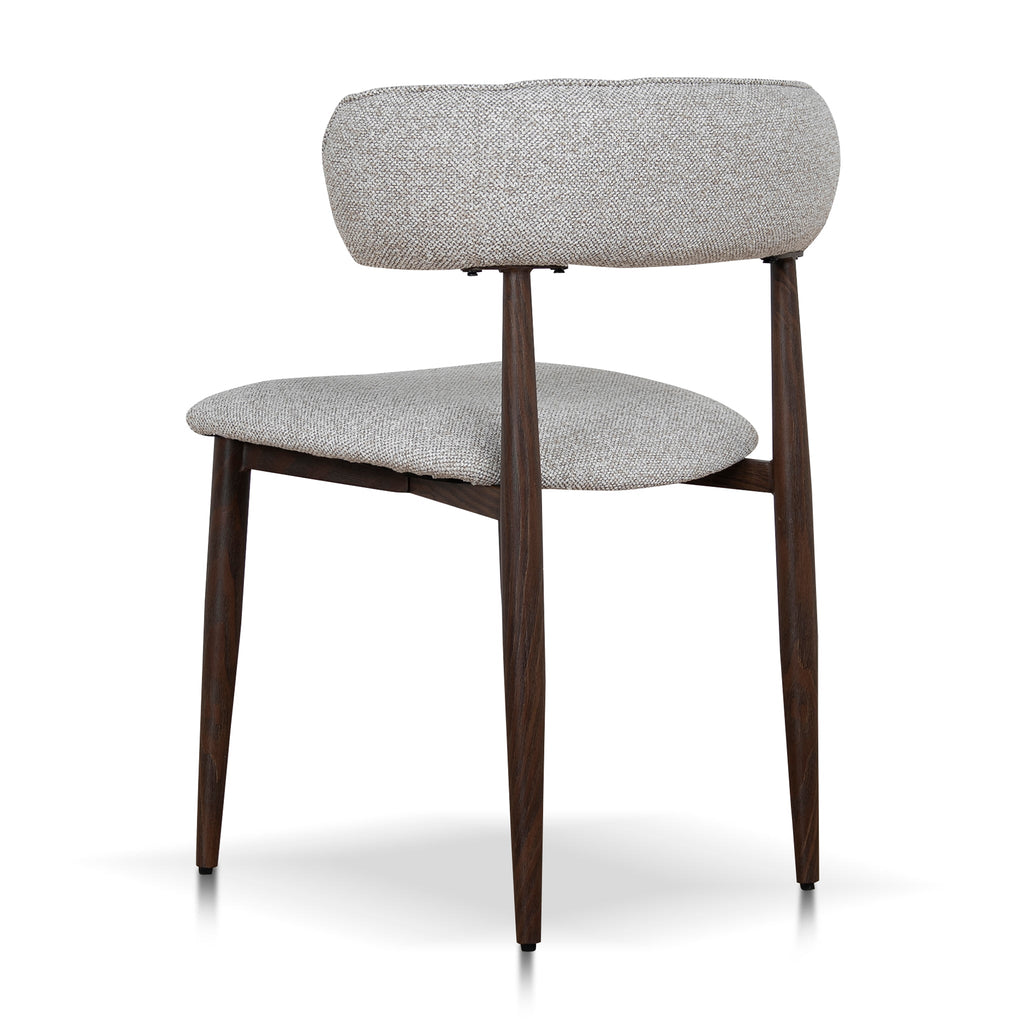 Walnut Dining Chair | Clay Beige (Set Of 2) | Myka Home