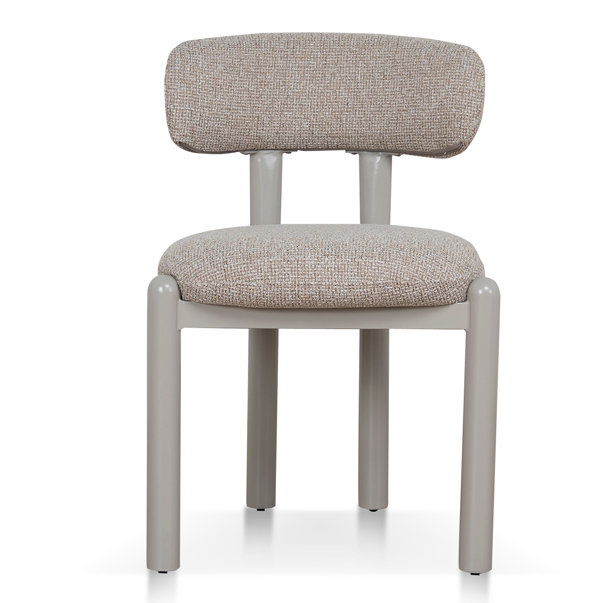 Cream Dining Chair | Verona Sand Weave (Set Of 2) | Myka Home