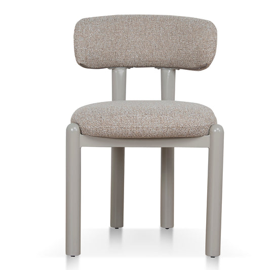 Cream Dining Chair | Verona Sand Weave (Set Of 2) | Myka Home