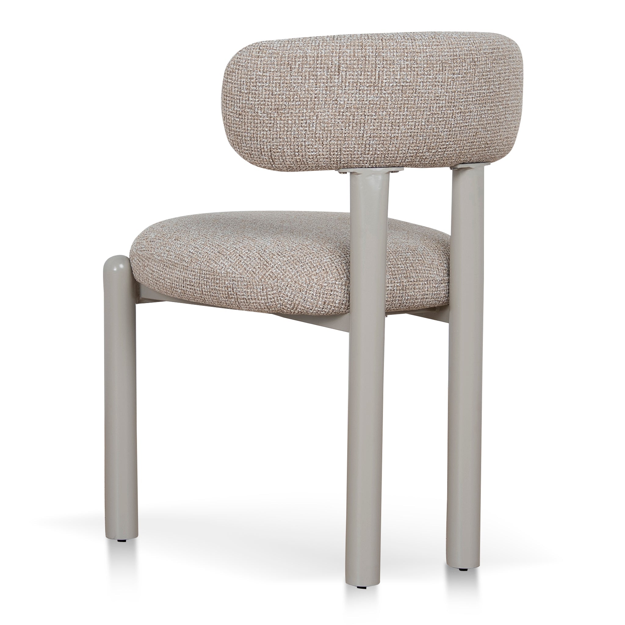 Cream Dining Chair | Verona Sand Weave (Set Of 2) | Myka Home