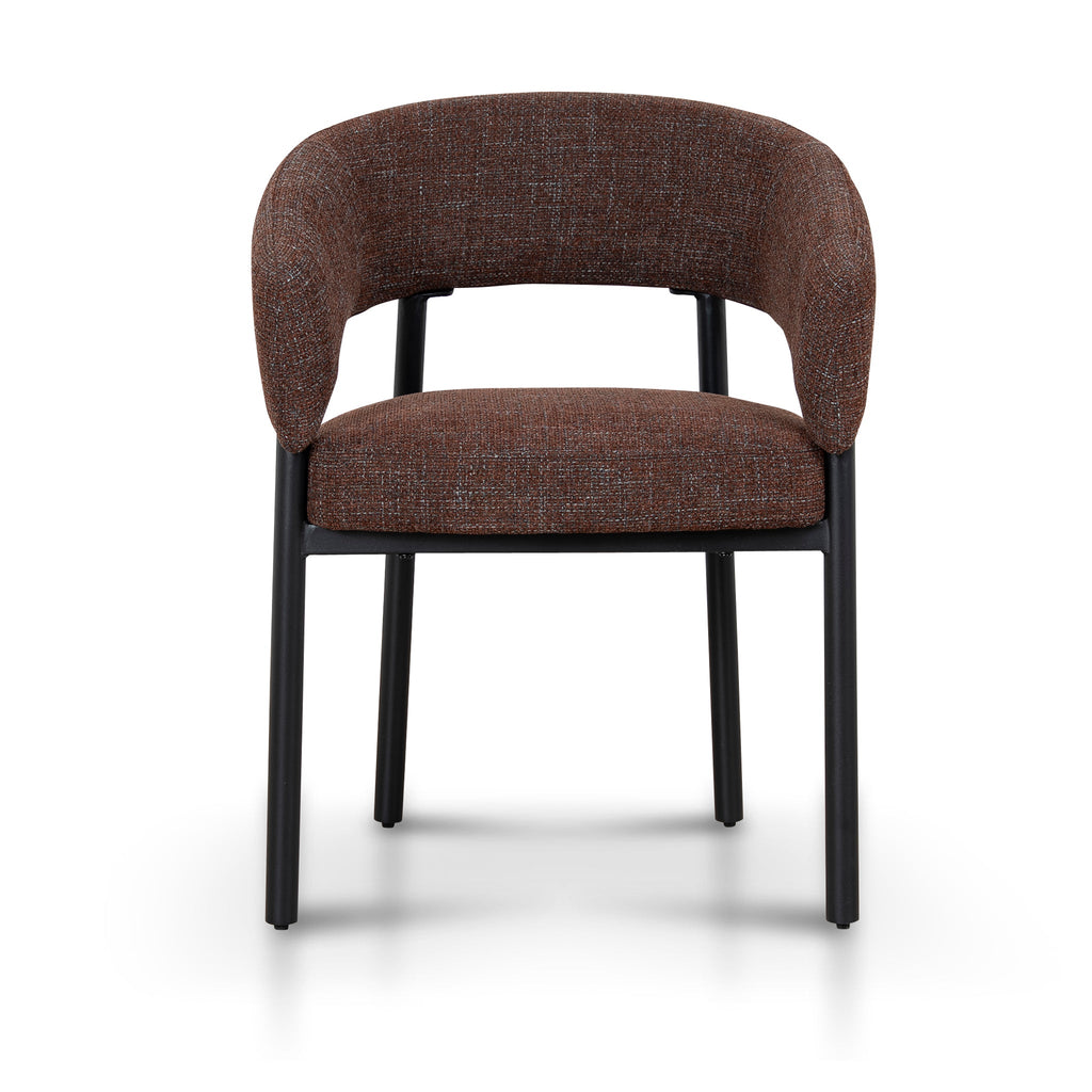 Black Dining Chair | Moss Brown (Set Of 2) | Myka Home