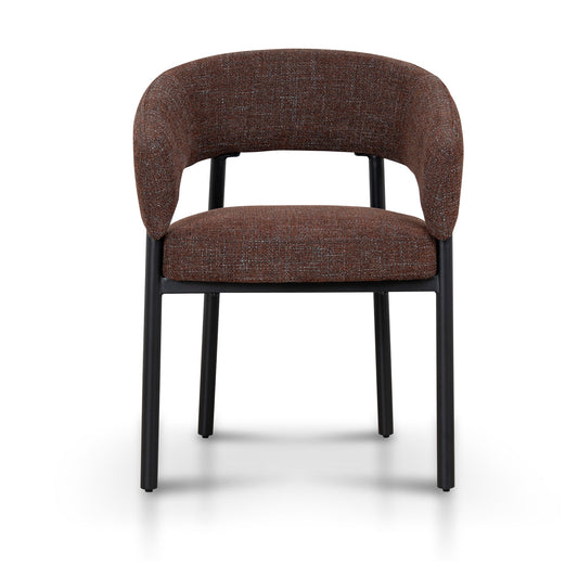Black Dining Chair | Moss Brown (Set Of 2) | Myka Home