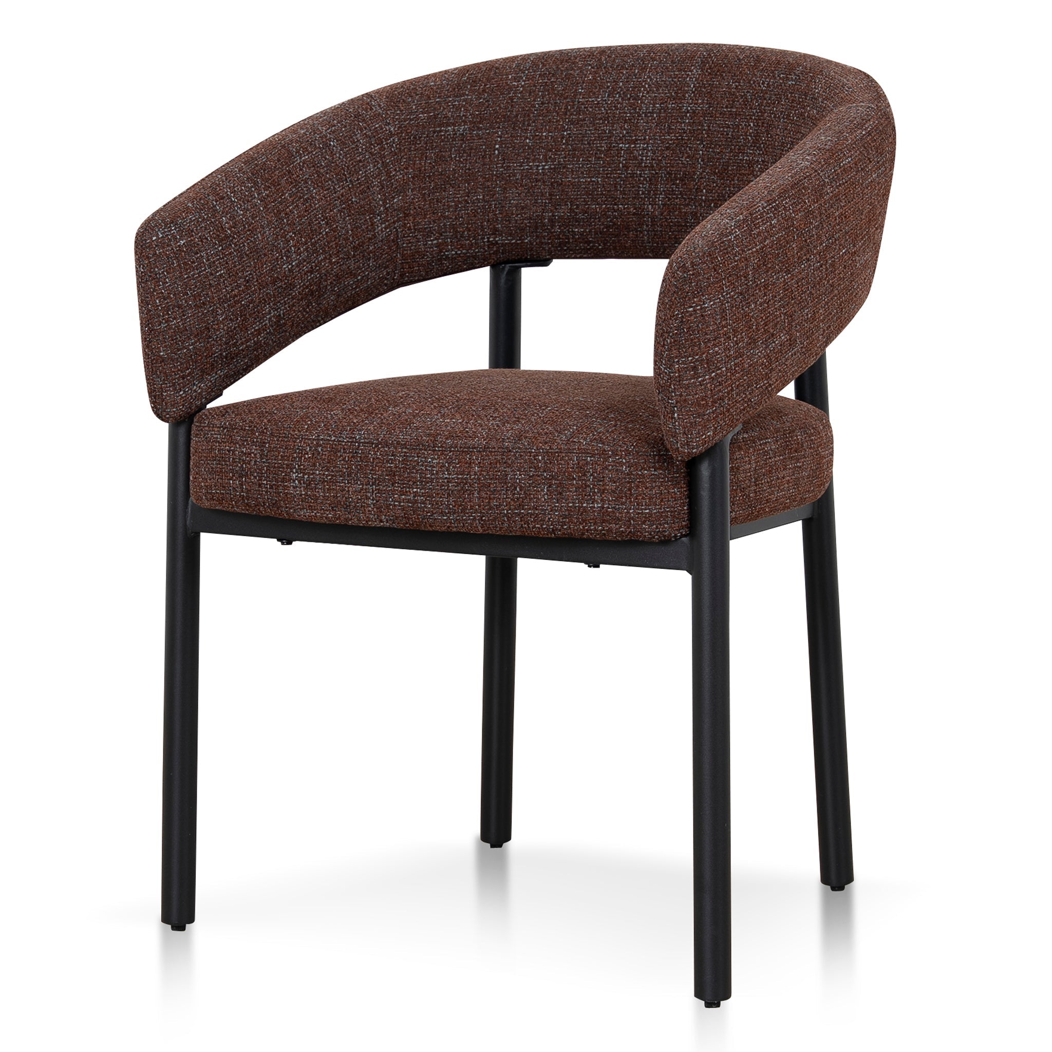 Black Dining Chair | Moss Brown (Set Of 2) | Myka Home