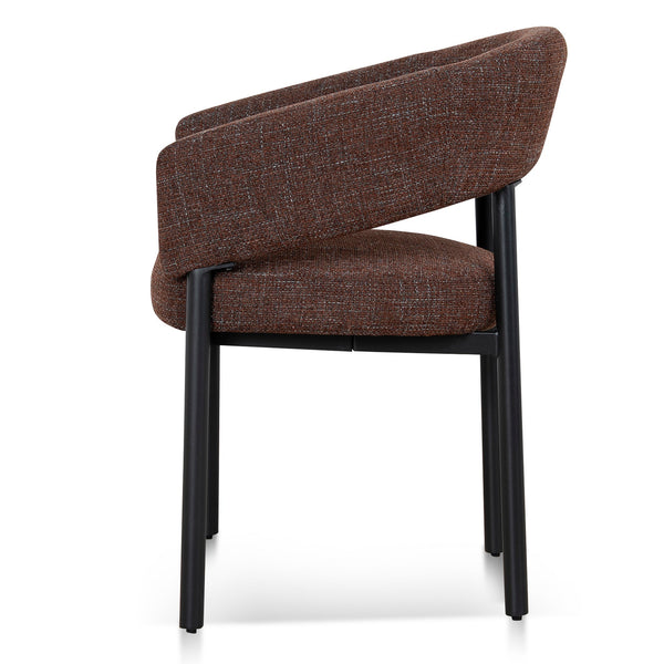 Black Dining Chair | Moss Brown (Set Of 2) | Myka Home