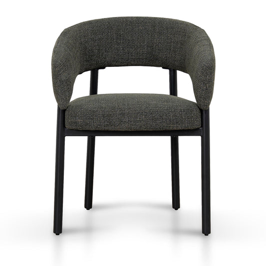 Black Dining Chair | Kaitoke Green (Set Of 2) | Myka Home
