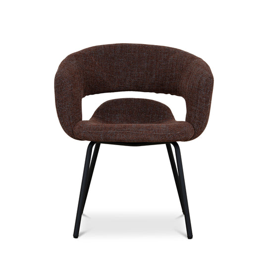 Black Dining Chair | Moss Brown (Set Of 2) | Myka Home