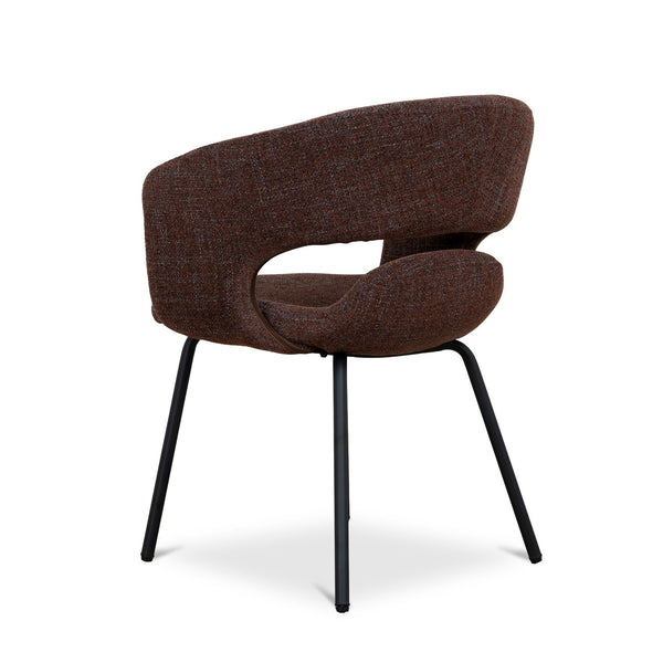 Black Dining Chair | Moss Brown (Set Of 2) | Myka Home