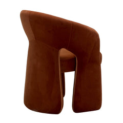 Fabric Dining Chair | Burnt Brown | Myka Home