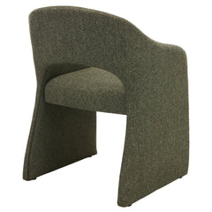 Fabric Dining Chair | Twill Green (Set Of 2) | Myka Home