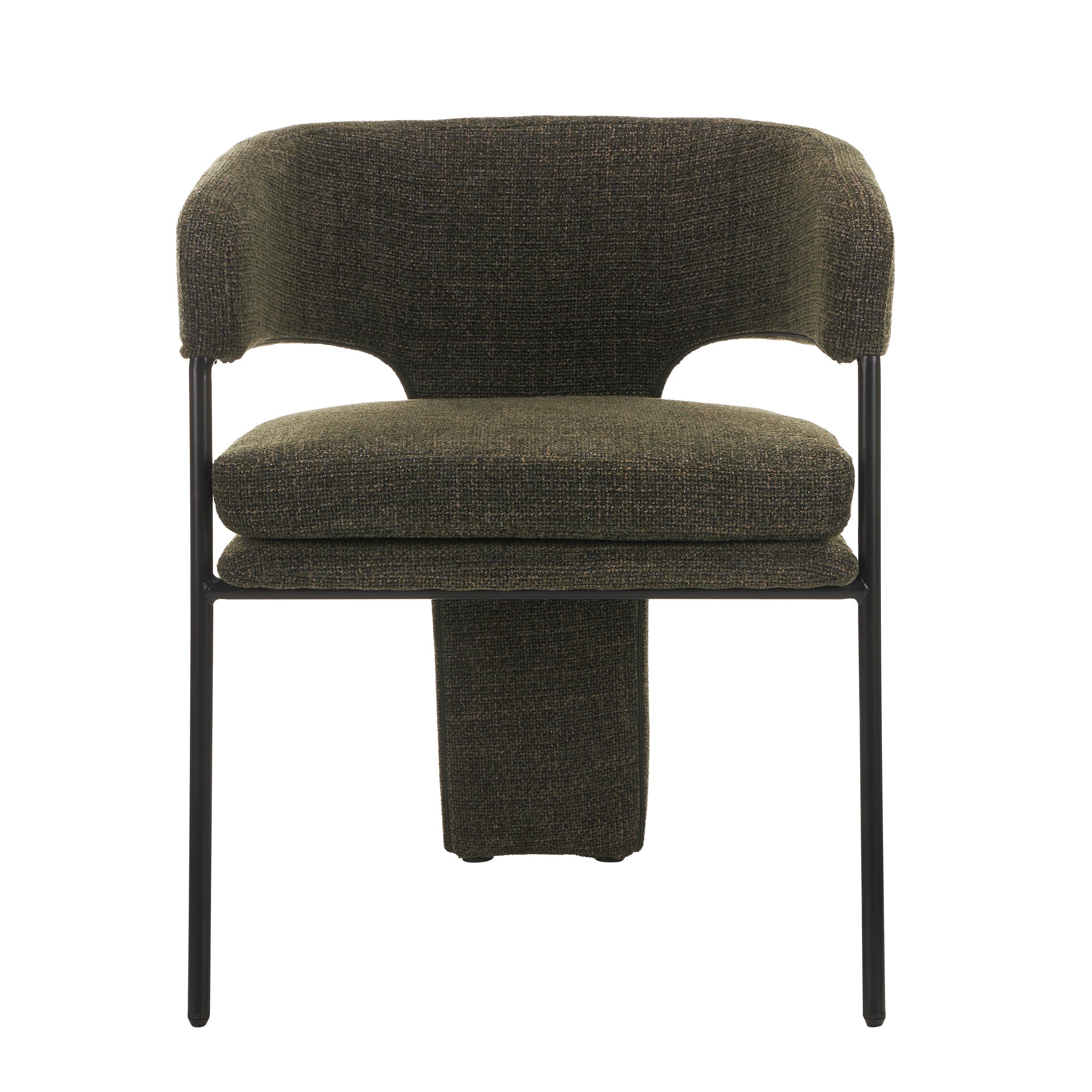 Fabric Dining Chair | Kaitoke Green (Set Of 2) | Myka Home