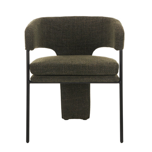 Fabric Dining Chair | Kaitoke Green (Set Of 2) | Myka Home