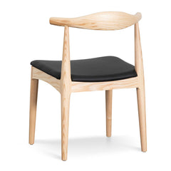 CDC179 Elbow Dining Chair - Natural Ash (Set of 2)