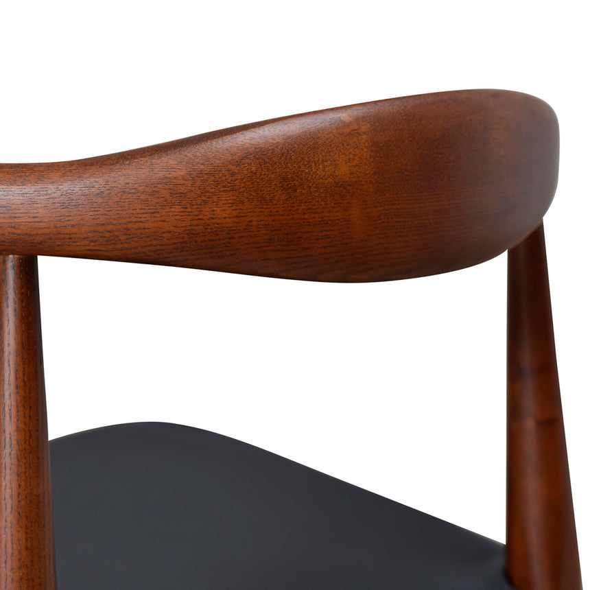 Elbow Dining Chair - Dark Brown (Set of 2) - View 16