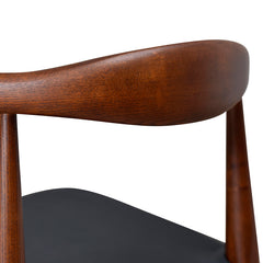 CDC181 Elbow Dining Chair - Dark Brown (Set of 2)