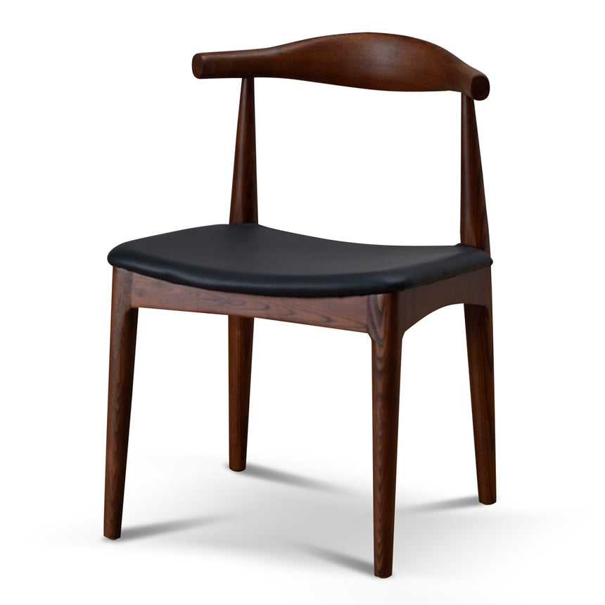 Elbow Dining Chair - Dark Brown (Set of 2) - View 4