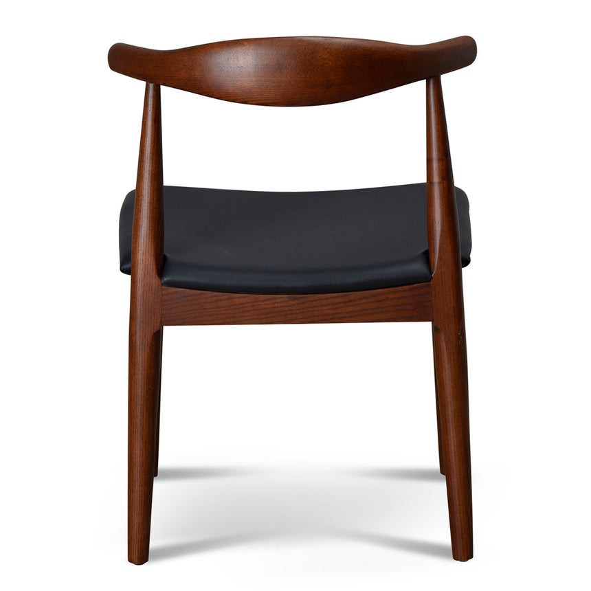Elbow Dining Chair - Dark Brown (Set of 2) - View 7