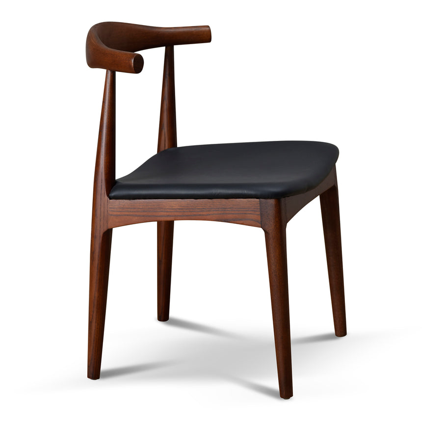 Elbow Dining Chair - Dark Brown (Set of 2) - View 8