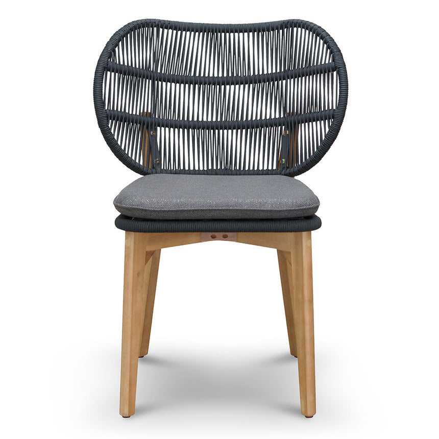 Ex display - CDC6721-EM Outdoor Dining Chair - Anthracite Grey Cushion - View 3