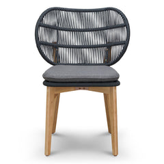 Ex display - CDC6721-EM Outdoor Dining Chair - Anthracite Grey Cushion