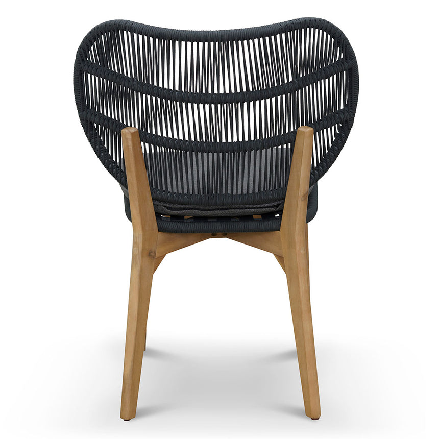 Ex display - CDC6721-EM Outdoor Dining Chair - Anthracite Grey Cushion - View 7