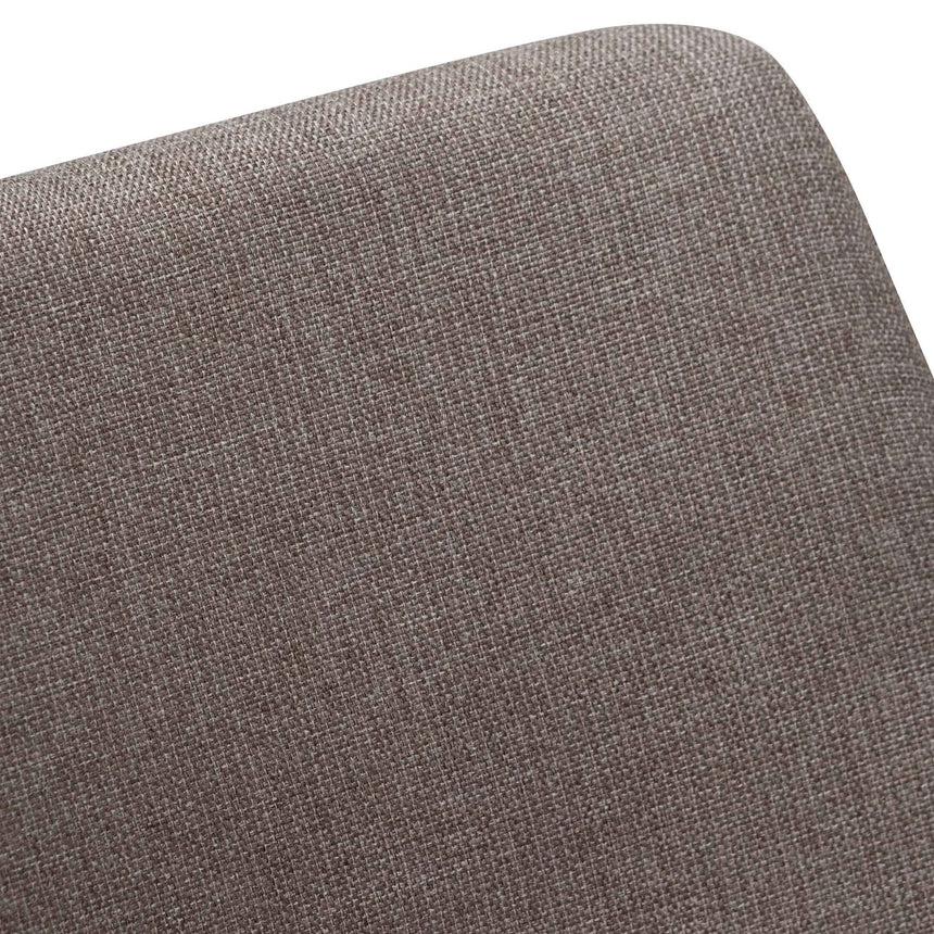 Fabric Dining Chair - Brown Grey (Set of 2) - View 9