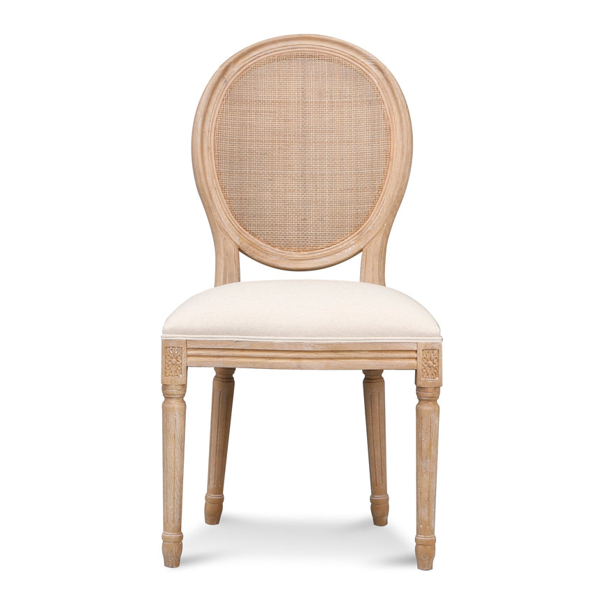 Elm Dining Chair - Light Beige (Set of 2) - View 2