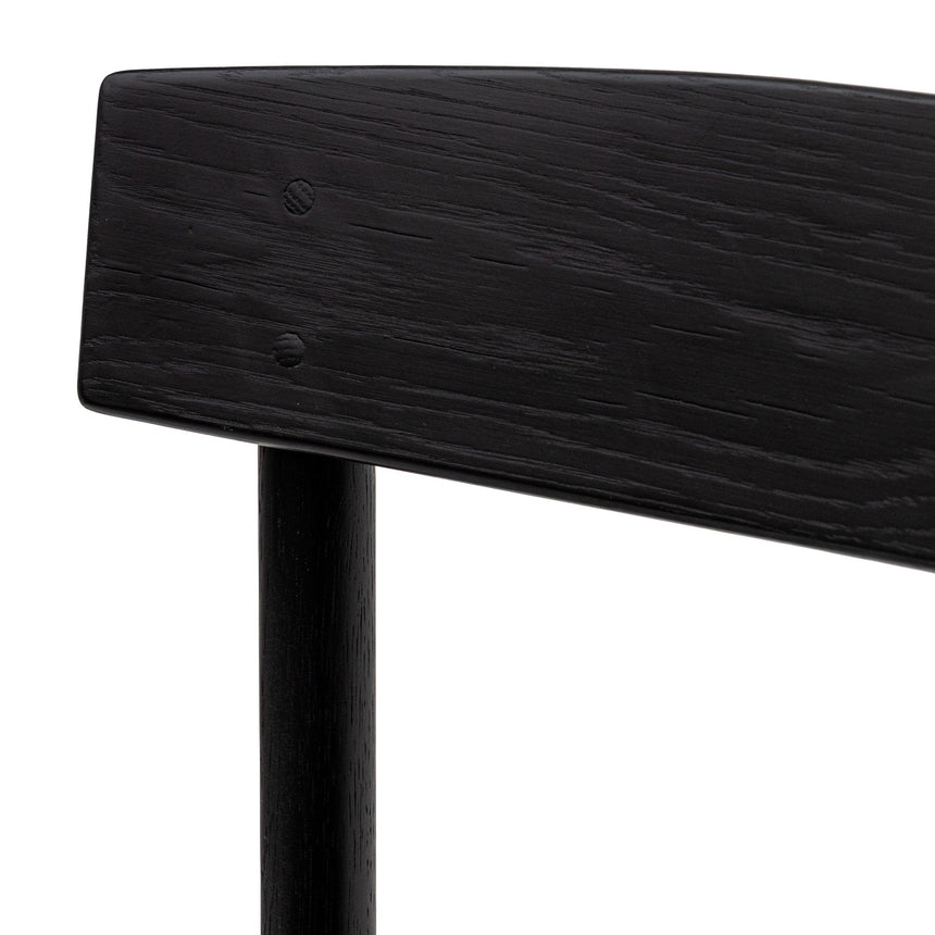 Rattan Dining Chair - Full Black (Set of 2) - View 10