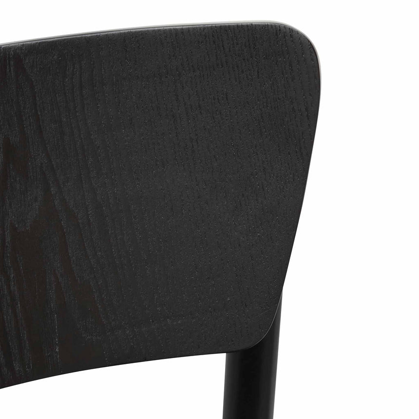 Rope Seat Dining Chair - Black (Set of 2) - View 9