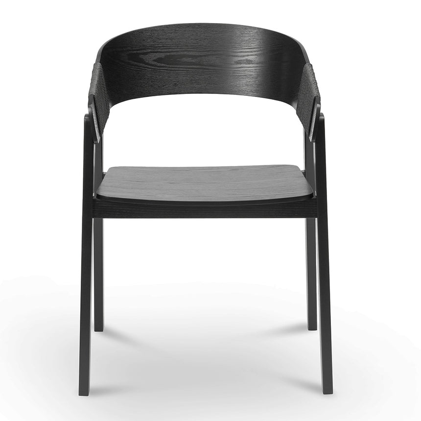 Dining Chair - Full Black (Set of 2) - View 3