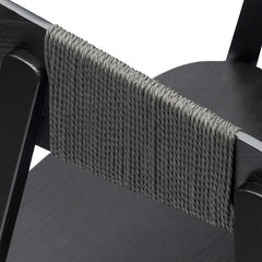 Ex Display - CDC8198-SD Dining Chair - Full Black