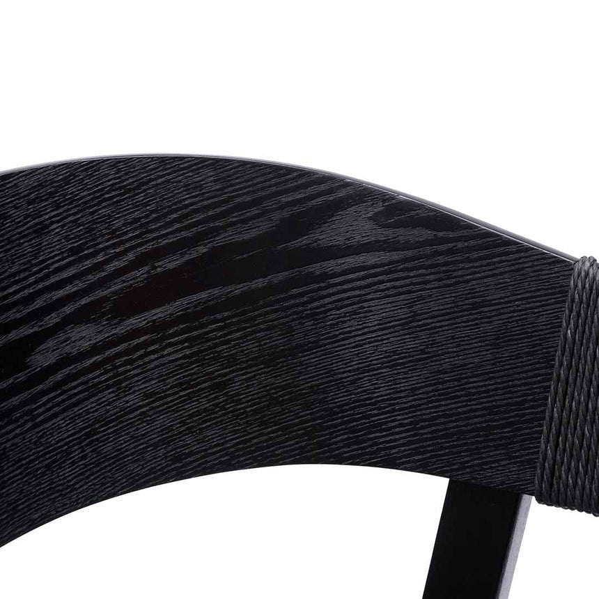 Dining Chair - Full Black (Set of 2) - View 10