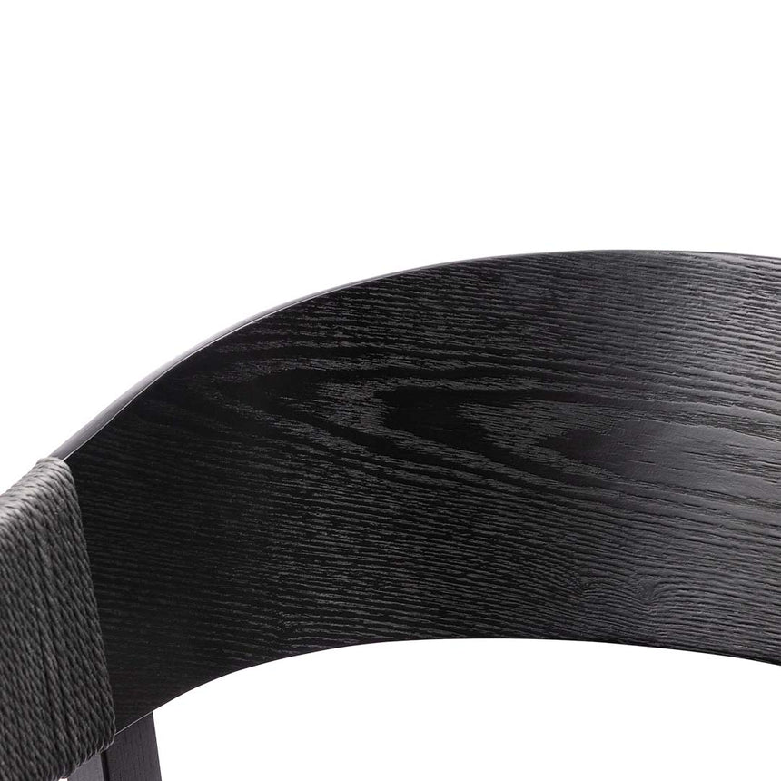 Dining Chair - Full Black (Set of 2) - View 9