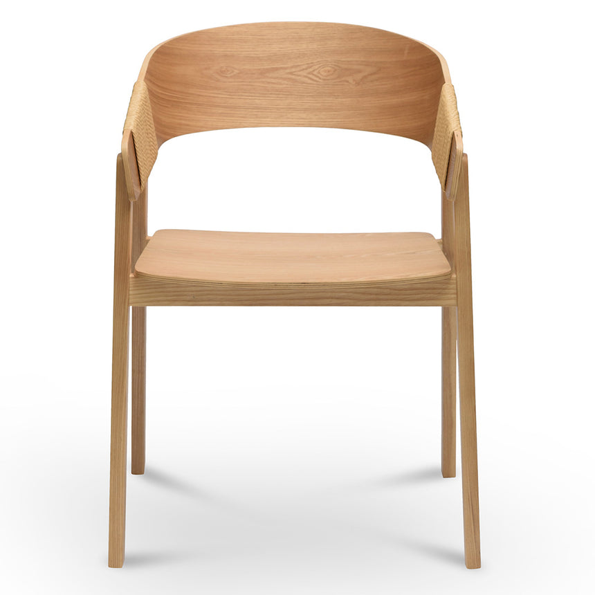 Rattan Dining Chair - Natural (Set of 2) - View 3
