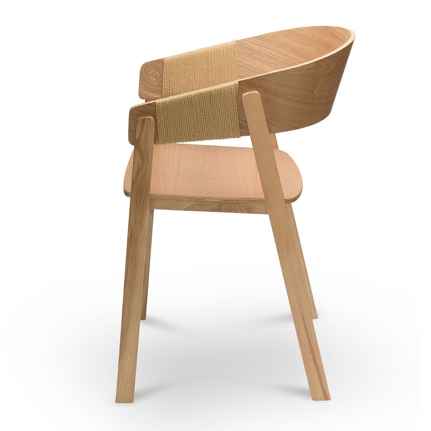 Rattan Dining Chair - Natural (Set of 2) - View 4