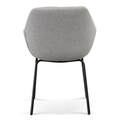 CDC8352-SE Fabric Dining Chair - Spec Grey (Set of 2)