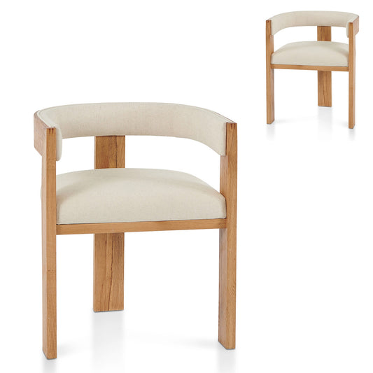 Dining Chair | Dawn Beige (Set Of 2) | Myka Home