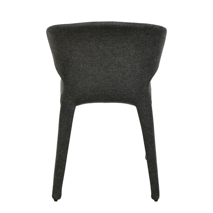 Fabric Dining Chair - Charcoal Grey (Set of 2) - View 8
