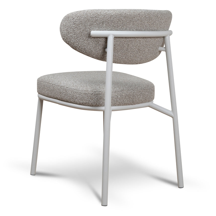 White Dining Chair - Clay Grey (Set of 2) - View 4