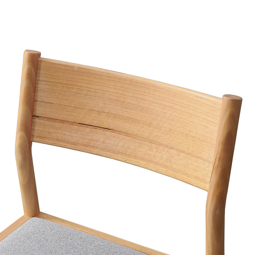 Mirit Natural Dining Chair - Moon Grey (Set of 2) - View 7
