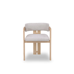 CDC8772-MA Natural Ash Dining Chair - Stone Beige (Set of 2)